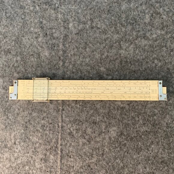 Vintage KEUFFEL & ESSER CO. LOG LOG DUPLEX DECITRIG SLIDE RULE, MODEL N4081-3 - Picture 2 of 13